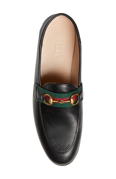 gucci women's brixton apron toe loafers|Gucci horsebit women's loafers.